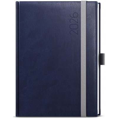 David Reno A5 denní 2026 modrá – Zboží Živě