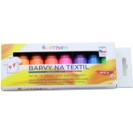 Artemiss Sada barev na textil 8x12 g neonové odstíny – Hledejceny.cz