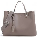 Emporio Armani velká kabelka s pouzdrem šedo béžová taupe – Hledejceny.cz