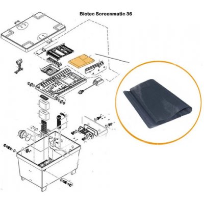 Oase Náhradní síto na filtr Biotec Screenmatic2 140000 a Screenmatic 36 – Zboží Dáma
