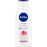 Nivea Rose Touch tělové mléko 400 ml – Zboží Mobilmania