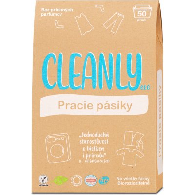 Cleanly Eco Prací proužky-pásky na 50 praní – Zboží Mobilmania