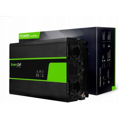 Green Cell INV20 24V/230V 2000W – Sleviste.cz