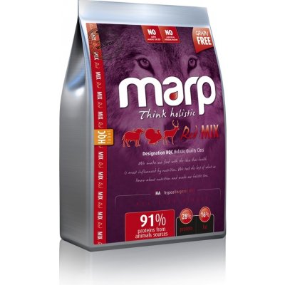 Marp Dog Holistic Red Mix - Hovězí, krůtí, zvěřina bez obilovin 2kg