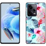 Pouzdro mmCase Gelové Xiaomi Redmi Note 12 Pro+ 5G - květiny – Zboží Živě