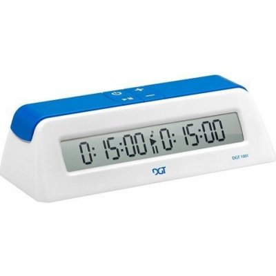 DGT1001 Universal game timer Šachové hodiny (DGT) Bílá – Zboží Mobilmania