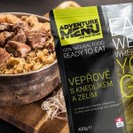 Adventure Menu vepřové s knedlíkem a zelím 400 g – Zboží Dáma