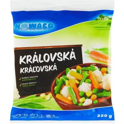 Nowaco Královská hluboce zmrazená Zeleninová směs 350 g