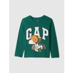 Baby tričko Gap & Peanuts Snoopy zelená – Zboží Dáma