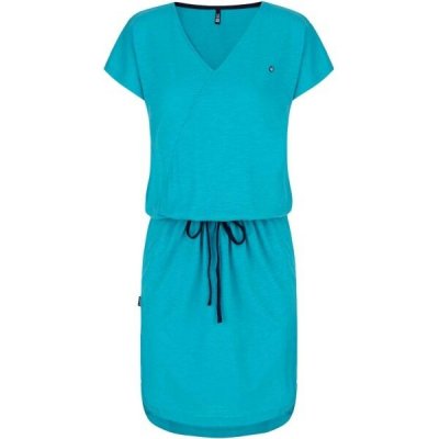 LOAP BLAKAVA Dámské šaty tyrkysová – Zboží Mobilmania