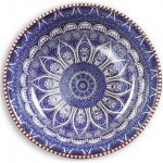 Cerámica Del Río Salado Miska 15,5 cm španělská keramika Gres Azul Dekor č. 1 – Zboží Dáma