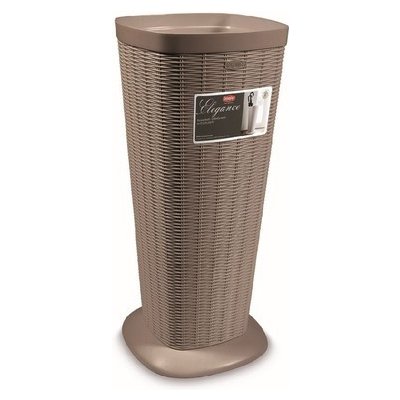 Stefanplast Stojan na deštníky ELEGANT, ratan, světle hnědý – Zboží Mobilmania