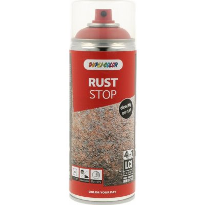 Dupli-color Rust stop Sprej 4v1 Satin Matt Ohnivě Červená 400 ml – Zboží Mobilmania