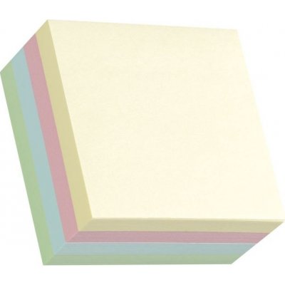 Kostka samolepicí Stick´n 76x76 mm, past. barvy, 400 lístků – Hledejceny.cz
