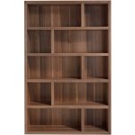 Ořechová knihovna Angel Cerdá No. 3180, 197x126 cm – Zboží Dáma