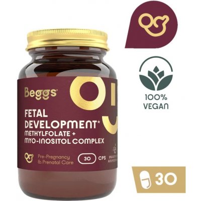 Beggs Methylfolate + myo-inositol COMPLEX 30 kapslí – Hledejceny.cz