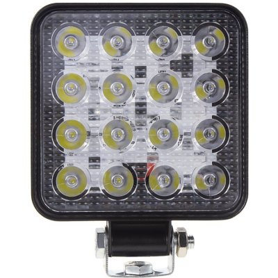 LED světlo hranaté slim, 16x3W, ECE R10 – Hledejceny.cz
