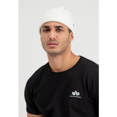 Alpha Industries čepice VLC Beanie white