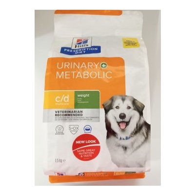 Hill’s Prescription Diet C/D Multicare Urinary Metabolic Weight 1,5 kg