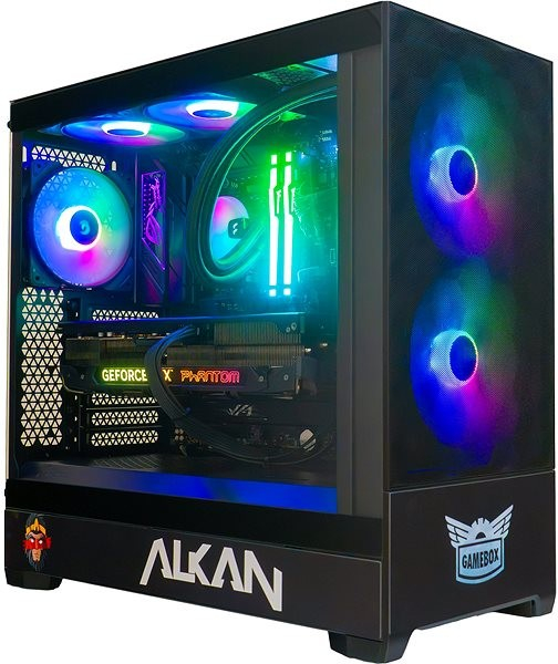 AlzaPC GameBox Elite Alkan Edice F240 AZgbei7r4070tsaf