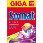 Somat All in 1 Lemon & Lime tablety do myčky 90 ks – Zboží Dáma