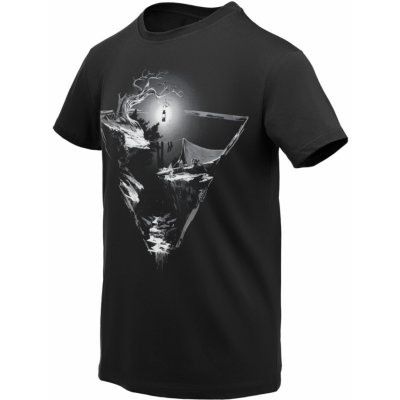 Tričko Helikon-Tex s potiskem Night Valley Black – Zboží Dáma