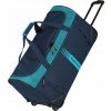 Cestovní tašky a batohy Travelite Basic Active trolley travel bag TRAVELITE-96281-22 Petrol 86 l