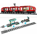 LEGO® City 60423 Tramvaj a zastávka v centru města – Zboží Dáma