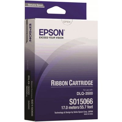 Epson originální páska do tiskárny, C13S015066, černá, Epson DLQ 3000, 3000+, 3500 – Hledejceny.cz