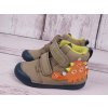 Dětské kotníkové boty D.D.Step W066 179B s dinosaurem khaki
