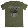 Army a lovecké tričko a košile Tričko Bad Badger Myslivecké výmarský ohař