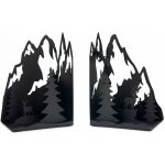 Balvi Knižní zarážky Mountains 28006, černé – Zboží Mobilmania