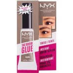 NYX Professional Makeup The Brow Glue Instant Brow Styler tónovací gel na obočí s extrémní fixací 02 Taupe 5 g – Zbozi.Blesk.cz