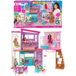 BRB Barbie Párty dům v Malibu skládací herní set s doplňky – Zboží Dáma