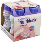 NUTRIDRINK COMPACT PROTEIN S PŘÍCHUTÍ JAHODOVOU POR SOL 4X125ML – Zboží Mobilmania