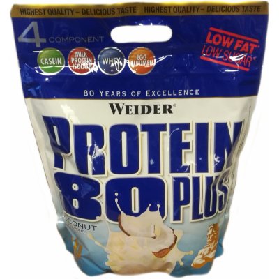 Weider Protein 80 Plus 2000 g – Zbozi.Blesk.cz