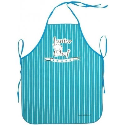 Forbyt Zástěra dětská Junior Chef tyrkysová – Zboží Dáma
