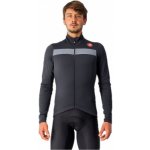 Castelli Puro 3 FZ s dlouhým rukávem Light Black – Zboží Dáma