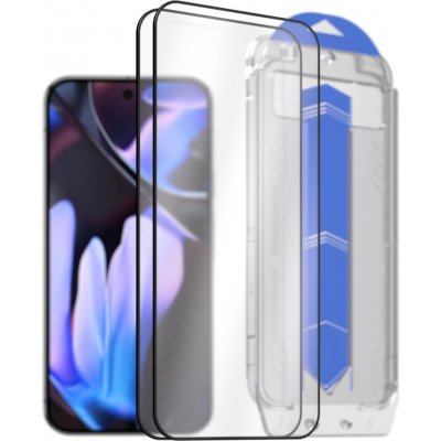 AlzaGuard 2.5D Glass EasyFit DustFree 2 Pack pro Google Pixel 9 Pro XL s instalačním rámečkem AGD-EFD29 – Zboží Živě