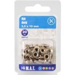 nýt dutý 3.5x10mm (20ks) – Sleviste.cz
