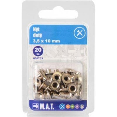 nýt dutý 3.5x10mm (20ks) – Sleviste.cz