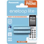 Panasonic Eneloop Lite AAA 2ks 4LCCE/2BE – Zboží Živě
