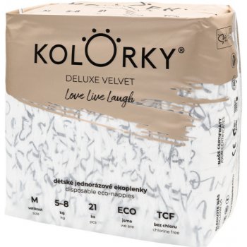 KOLORKY DELUXE VELVET M 5-8 kg 21 ks