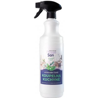 PragoSan Univerzální čistič KOUPELNA KUCHYNĚ s vůní eukalyptu 1 l – Zboží Dáma