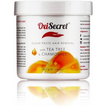 OxiSecret depilační cukrová pasta Aloe Vera Classic 700 g
