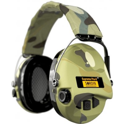 Sluchátka Sordin Supreme Pro-X LED (MULTICAM, CAMO pásek) – Zbozi.Blesk.cz