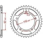 JT Sprockets JTR 1493-42 – Zbozi.Blesk.cz