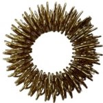 Su-jok Masážní prstýnek Zlatá 27 mm – Zboží Dáma