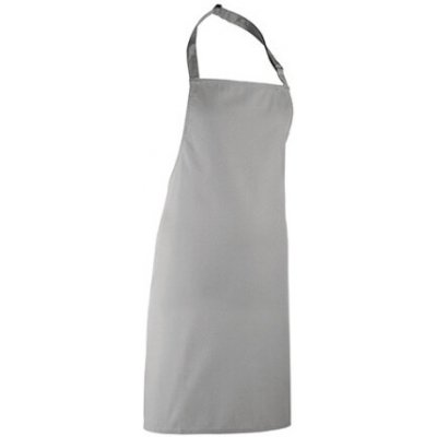 Premier Workwear Klasická zástěra za krk PR150 Silver Pantone 428 72x86cm – Hledejceny.cz