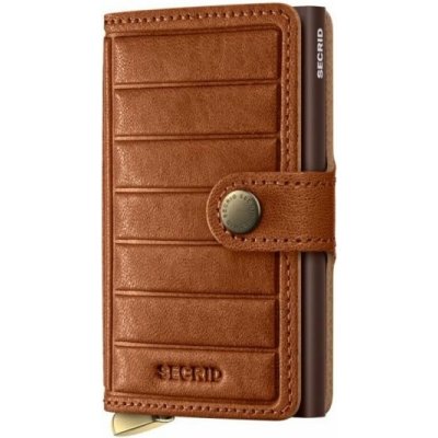 Secrid Premium Miniwallet Emboss Lines - Koňaková MEl-Cognac+ – Zboží Živě
